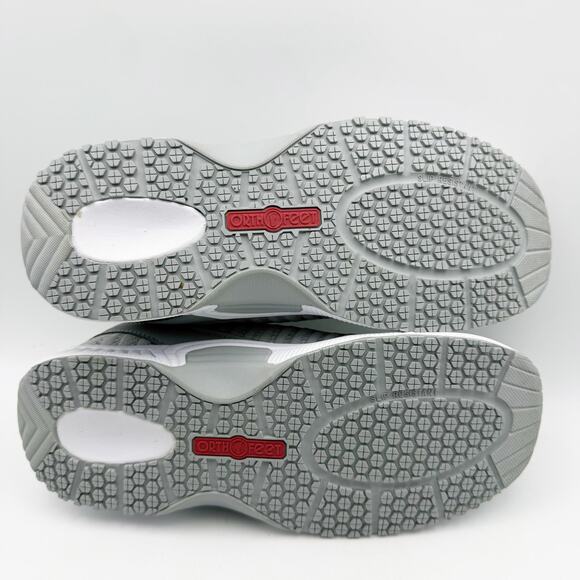 OrthoFeet Womens Kita Hands-Free Sneakers US 8M EU 38.5 Gray Athletic GUC - Picture 11 of 14